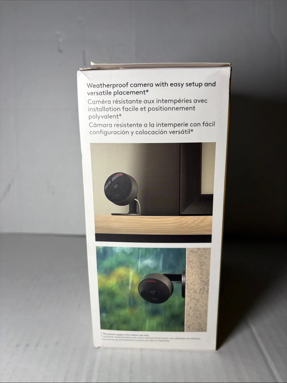 Logitech Circle View Indoor Security Camera — Black